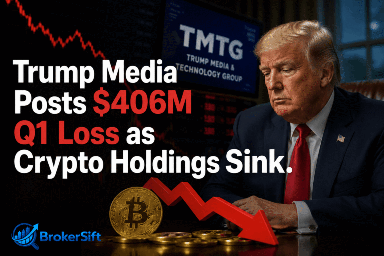 Trump Media Posts $406M Q1 Loss as Crypto Holdings Sink