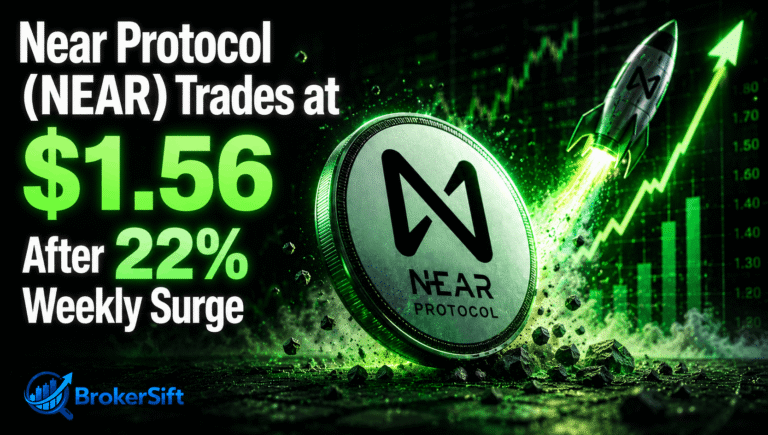 Near Protocol (NEAR) Trades at $1.56 After 22% Weekly Surge