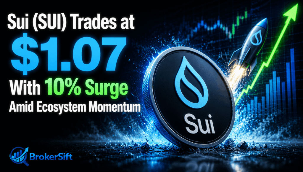 Sui (SUI) Trades at $1.07