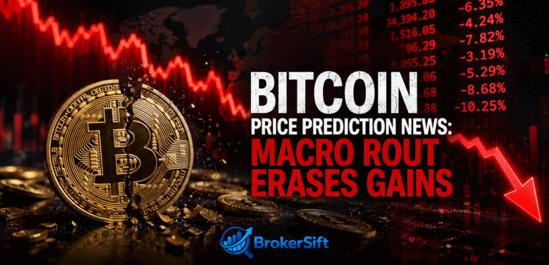 Bitcoin Price Prediction News: Macro Rout Erases Gains