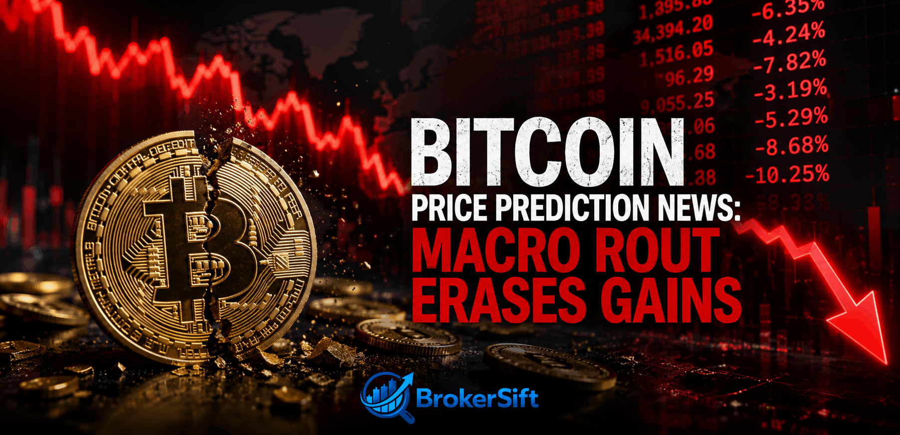 Bitcoin Price Prediction News Macro Rout Erases Gains