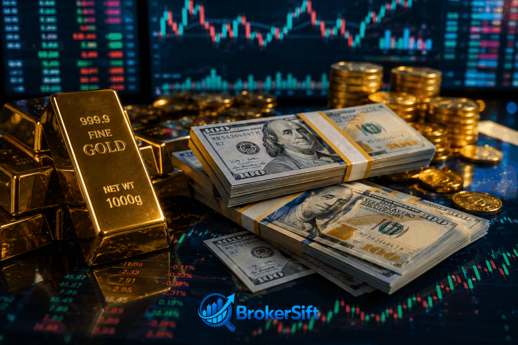 Gold and Dollar correlation news (1)