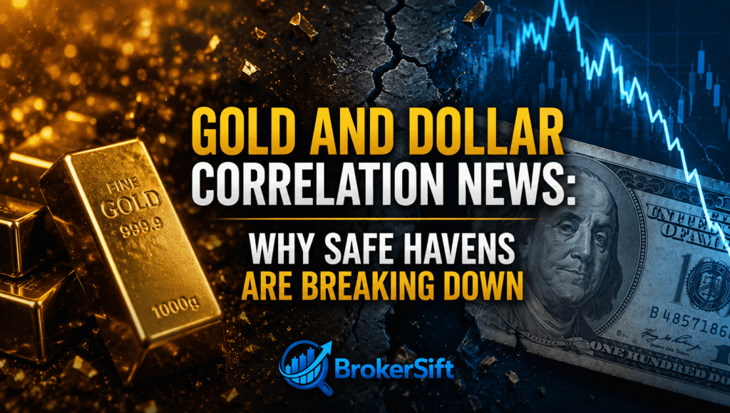 Gold and Dollar correlation news